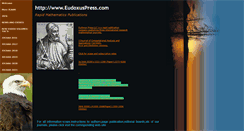 Desktop Screenshot of eudoxuspress.com